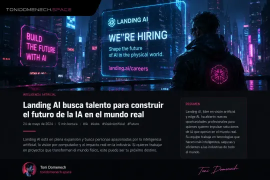 LandingAI busca talento para llevar la inteligencia artificial al trabajo real